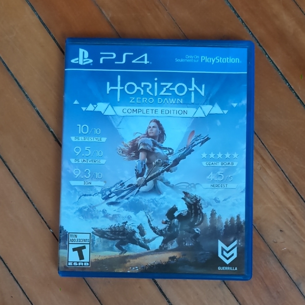 Sony Blue PS4 Video Games Collection